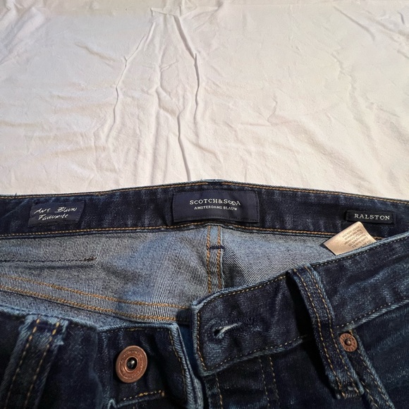 Scotch & Soda Ralston Blauw - 30X32 - Used Blue Jeans - Picture 4 of 8
